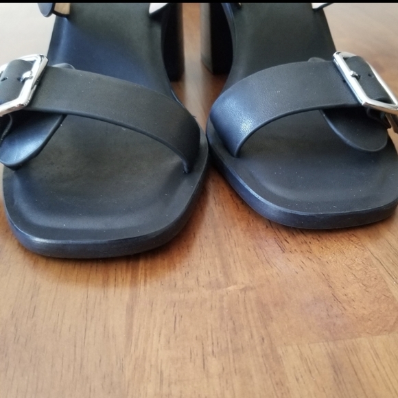 Jil Sander Navy double strap slip on EUC size 7 - Picture 5 of 5